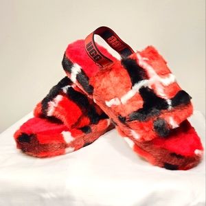 UGG Australia Feaux Fur Slippers